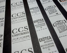 Etiquetas em Nylon Resinado