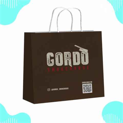 Sacola Delivery Personalizadas G