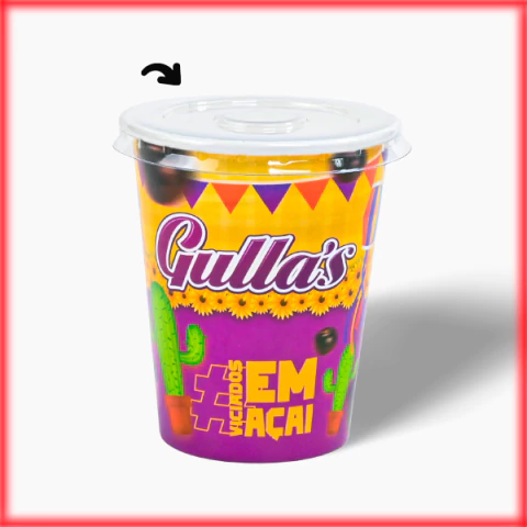 Kit Copo Personalizado com Tampa Edição Festa Junina 220ml- 500 unidades