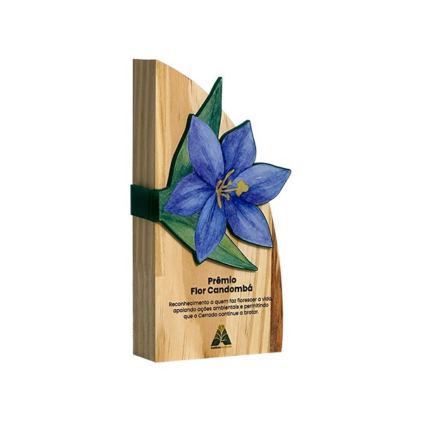 Troféu Sustentável Reconhecimento de Parceiros - Flor