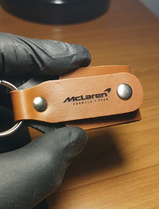 Chaveiro de Couro Sintético Personalizado
