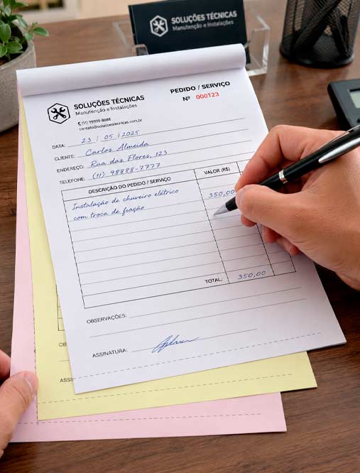 Talão Personalizado