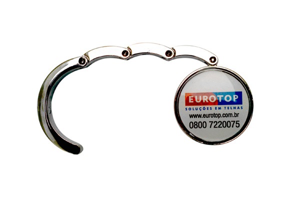 Chaveiro Porta Bolsa em Metal Dobravel - PB005 - Brindes Vitoria - ES - Brindes Personalizados em Espirito Santo