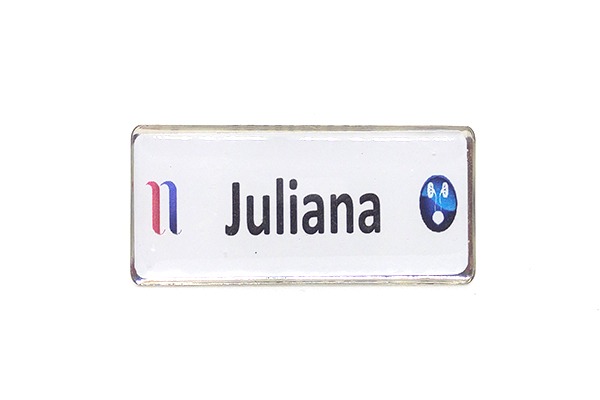 Boton Personalizado B27 -- 25×12mm - Brindes Vitoria - ES - Brindes Personalizados em Espirito Santo