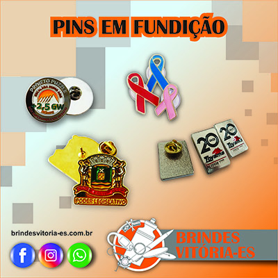 Pins personalizados - Brindes Vitoria - ES - Brindes Personalizados em Espirito Santo