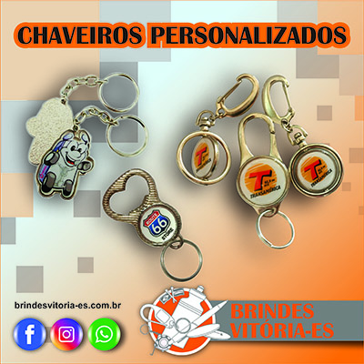 Chaveiros de Metal Personalizados