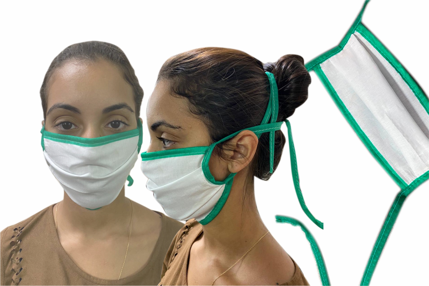 Máscara Tricoline de Algodão - Brindes Vitoria - ES - Brindes Personalizados em Espirito Santo