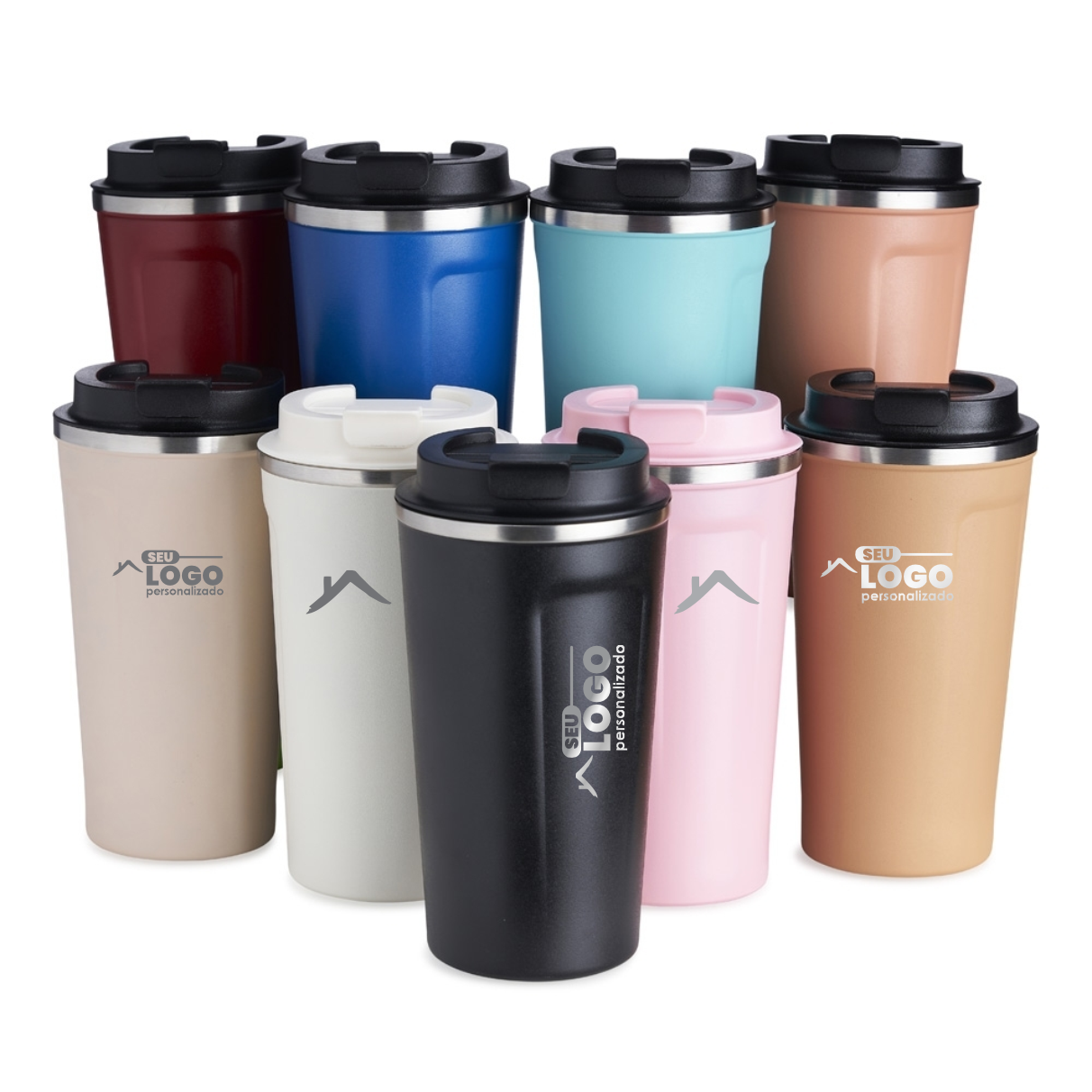 Copo Térmico Personalizado de Inox 500ml | Casa do Brinde