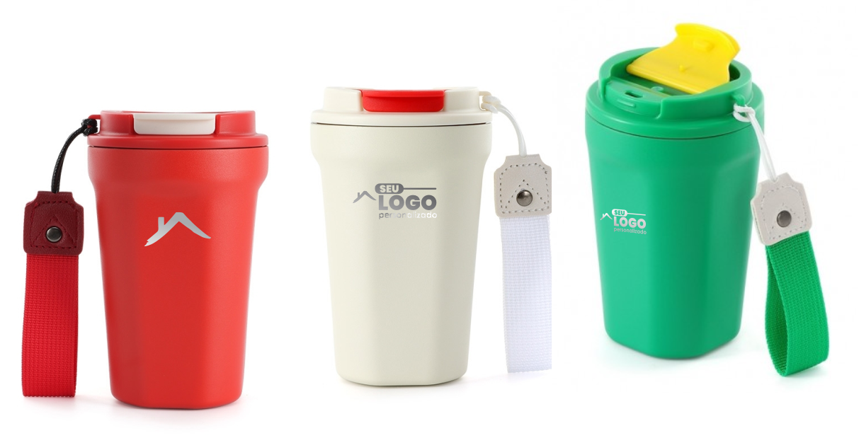 Copo Térmico Personalizado Inox 350ml | Casa do Brinde