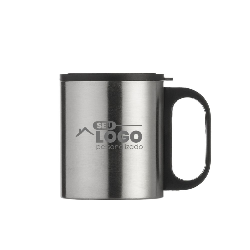 Caneca Personalizada Inox 180ml | Casa do Brinde