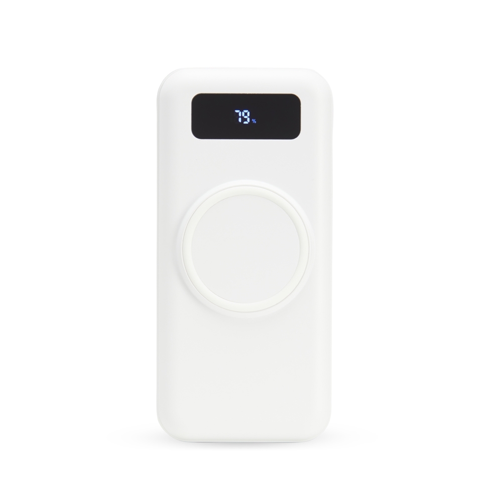 Power Bank 10.000mAh com Carregamento via Indução ou via Cabo | Casa do Brinde