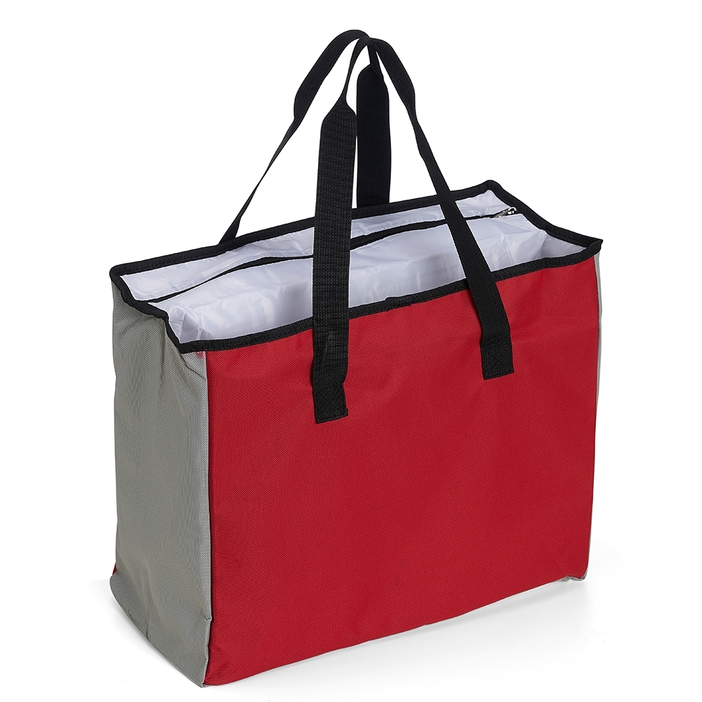 Sacola Poliéster 25L com Bolso Térmico | Casa do Brinde