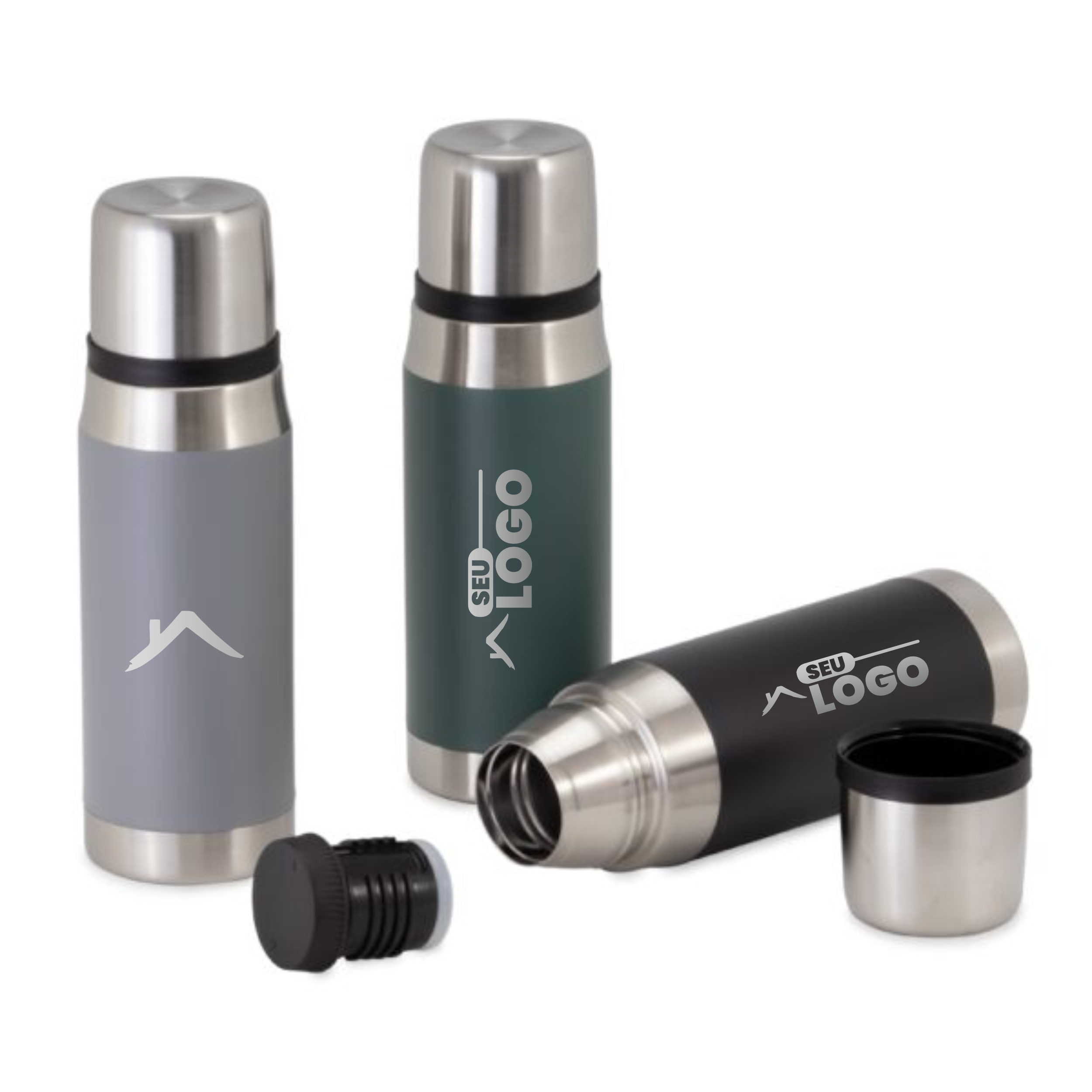 Garrafa Térmica Personalizada 500ml | Casa do Brinde