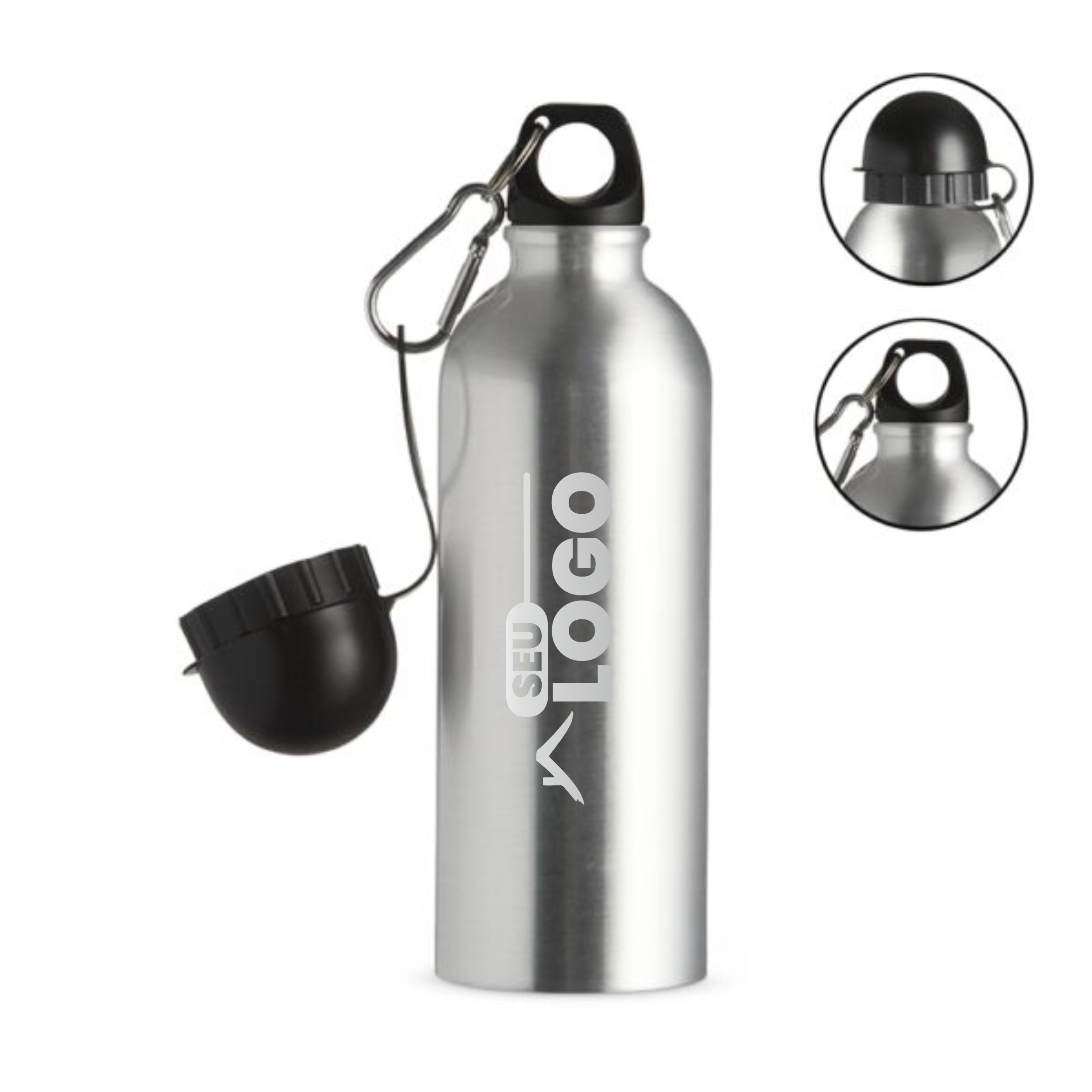 Squeeze Alumínio Sublimático 500ml | Casa do Brinde