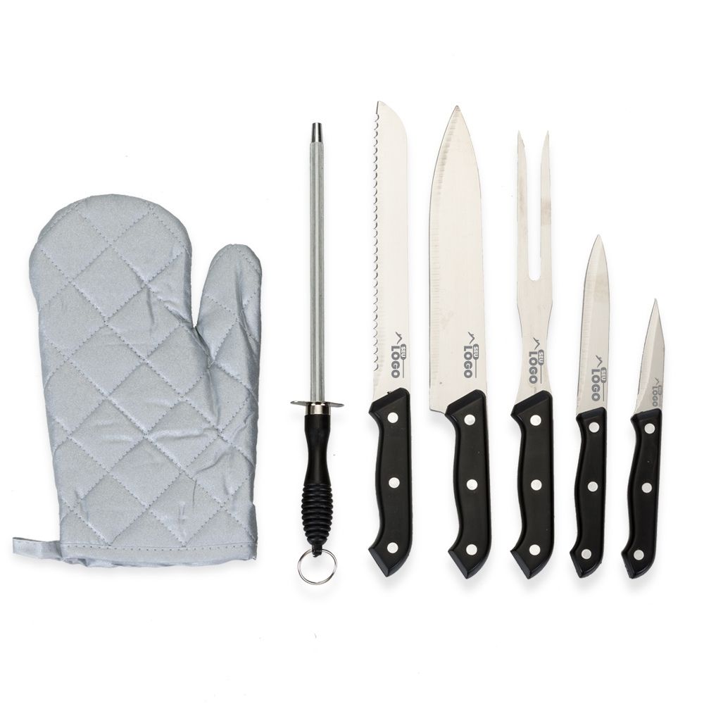 Kit Churrasco Personalizado 7 Peças | Casa do Brinde