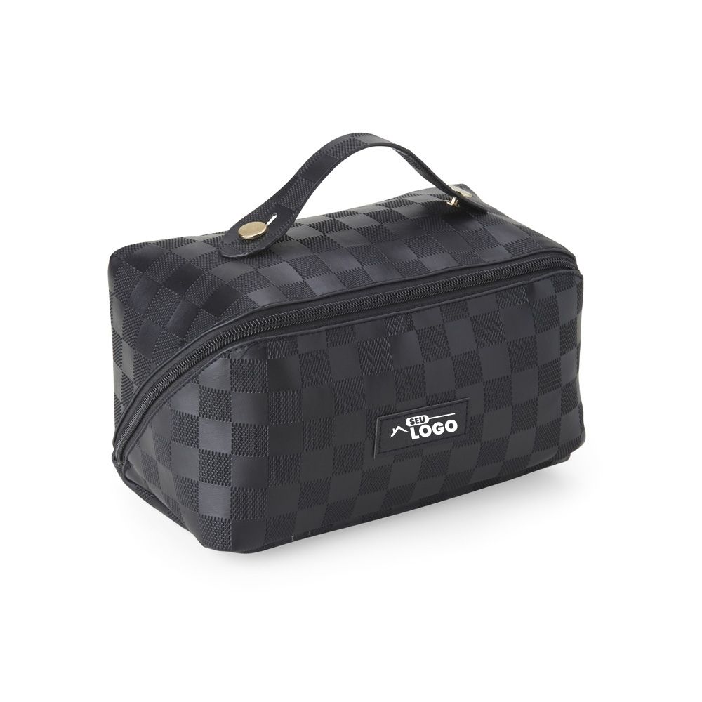 Necessaire Personalizada de Couro Sintético | Casa do Brinde