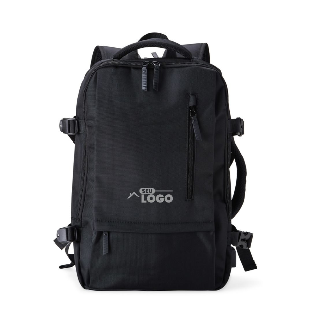 Mochila de Nylon USB Personalizada 20 Litros | Casa do Brinde