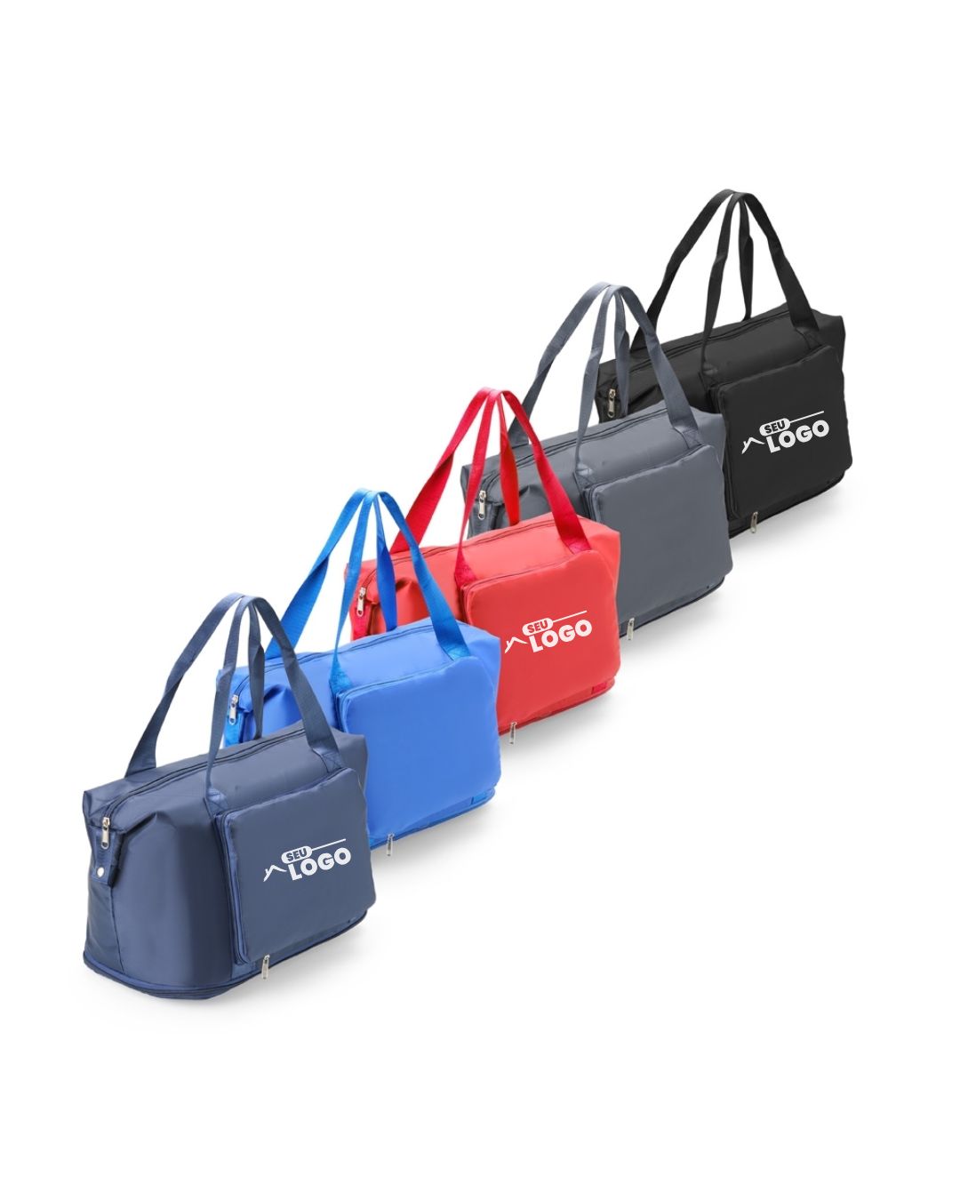 Bolsa Expansível e Dobrável Personalizada 25 Litros | Casa do Brinde