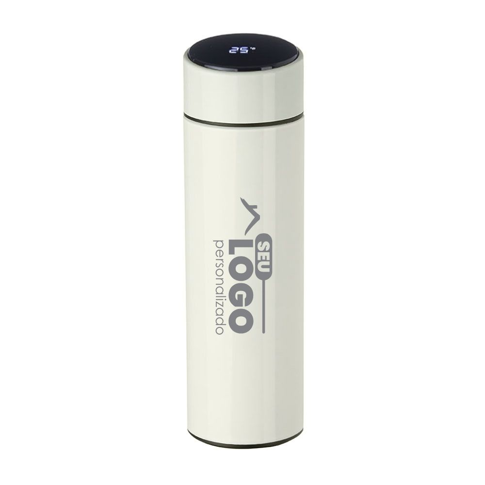 Garrafa Térmica 400ml com Display LED Personalizada | Casa do Brinde