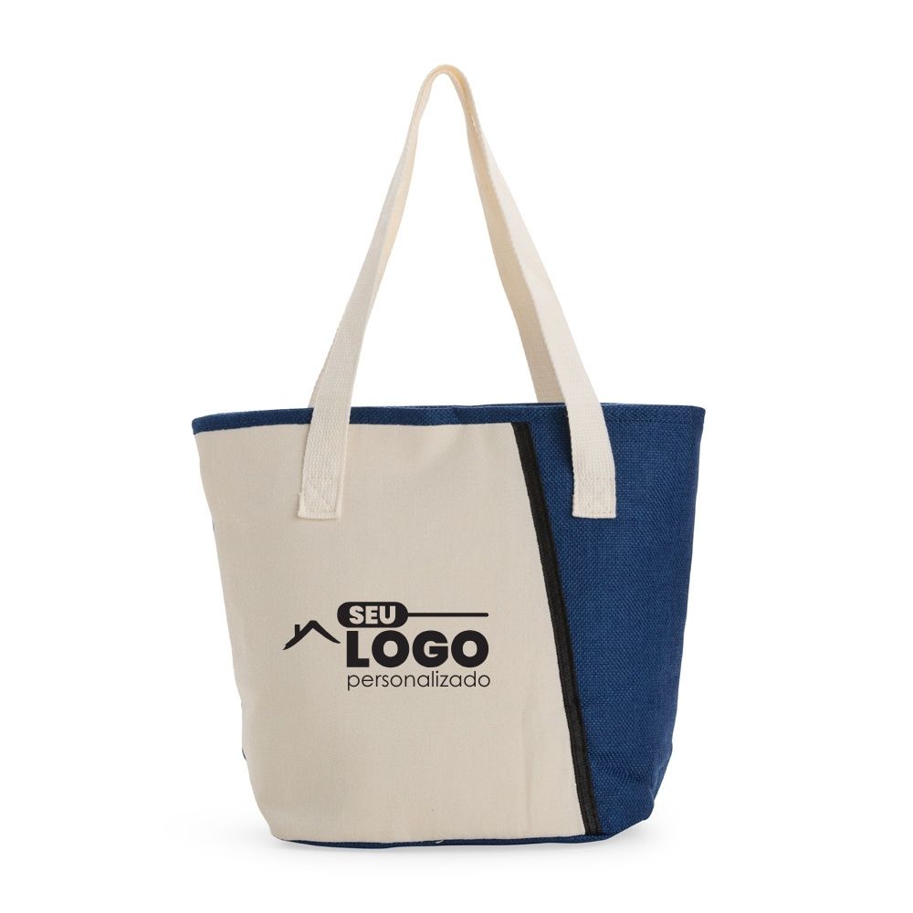 Bolsa Térmica 9 Litros Personalizada com Alças em Algodão | Casa do Brinde