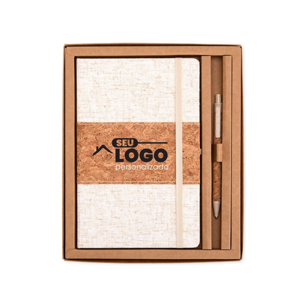 Kit Ecológico 2 Peças Personalizado | Casa do Brinde