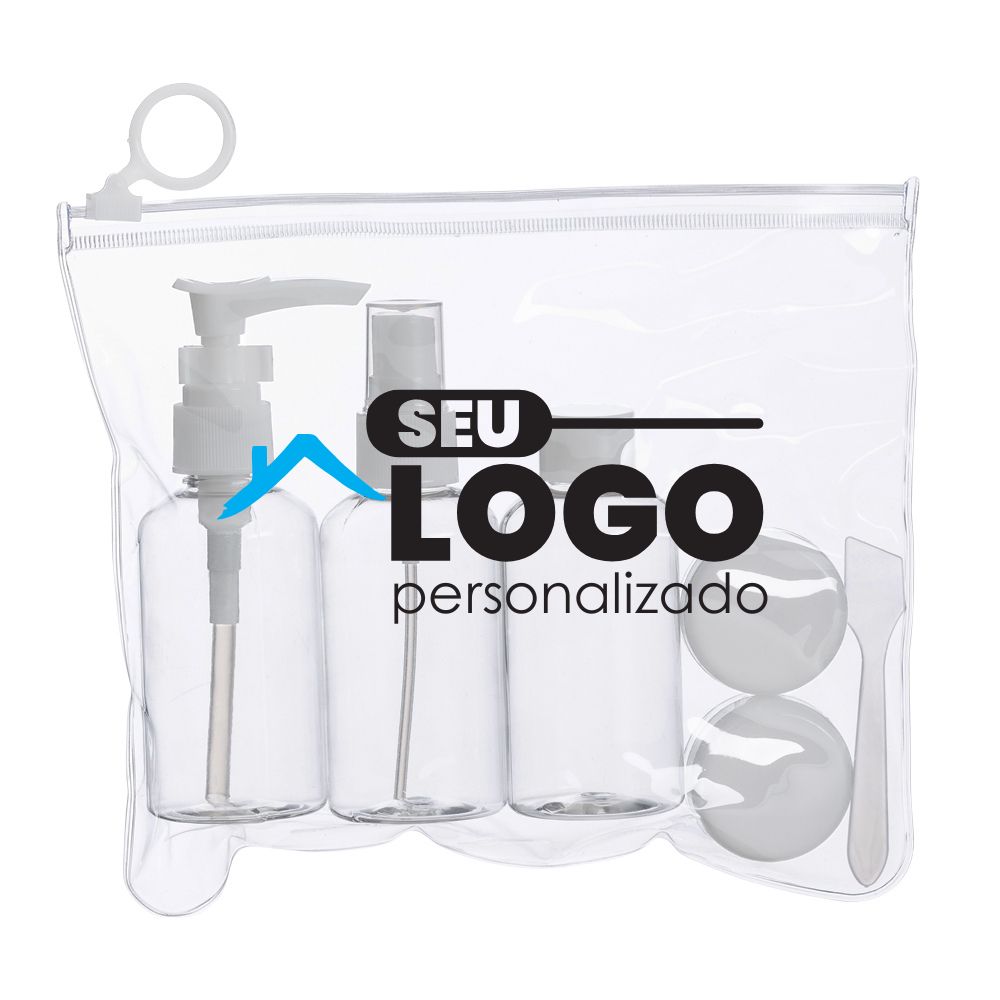 Kit Viagem 6 Peças Personalizado | Casa do Brinde
