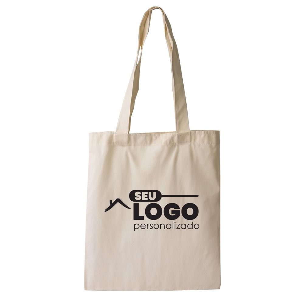 Sacola de Algodão Personalizada Ecológica | Casa do Brinde