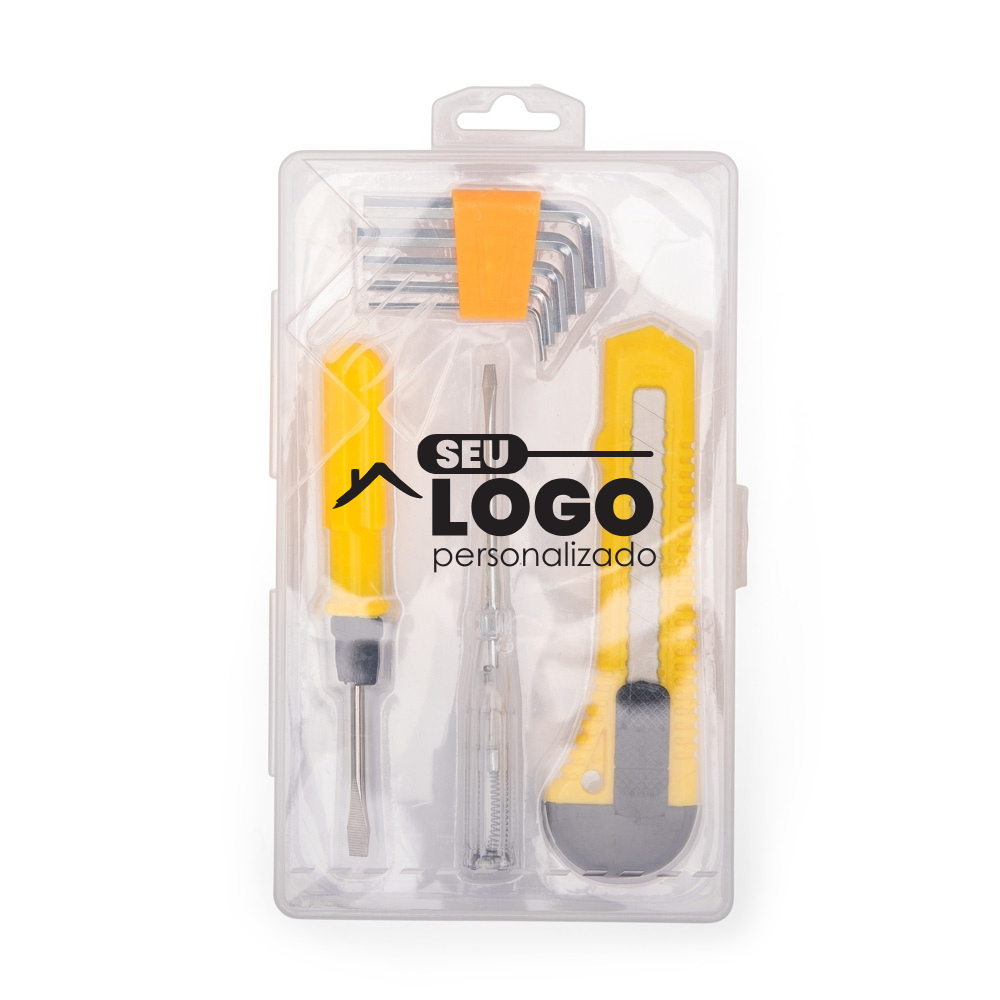 Kit Ferramentas 4 Peças Personalizado | Casa do Brinde