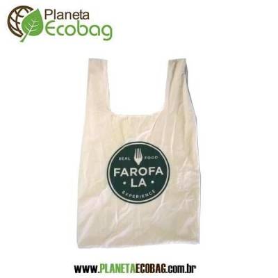 Sacola alça camiseta