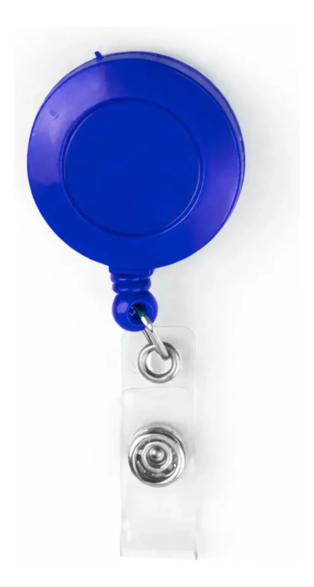 Roller Clips Azul Royal Leitoso - Espaço do Crachá