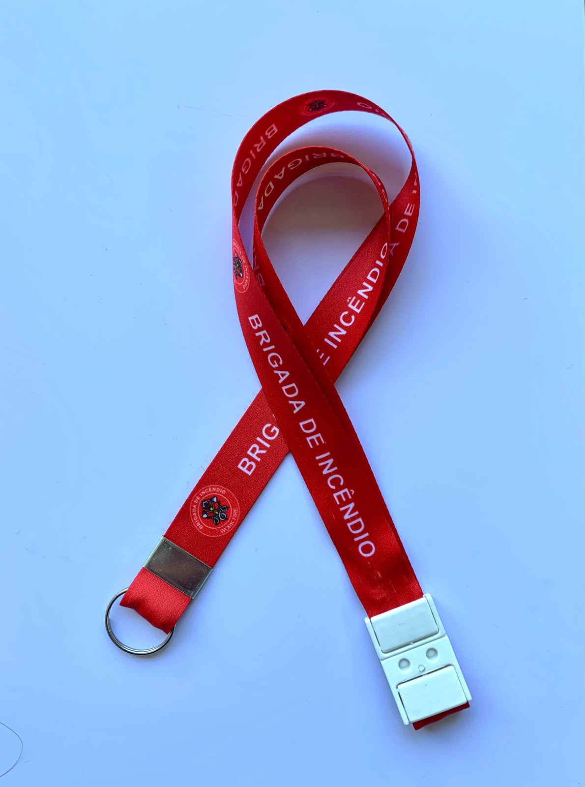 CORDÃO PERSONALIZADO (BRIGADA DE INCÊNDIO) - Espaço do Crachá
