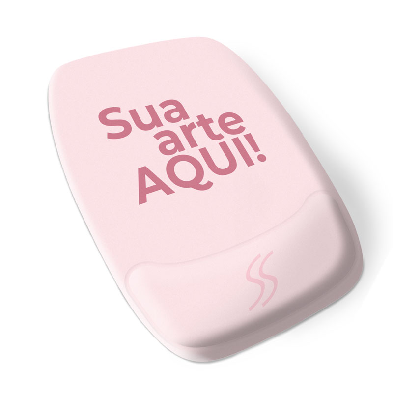 Mouse Pad Personalizado Retangular com Apoio