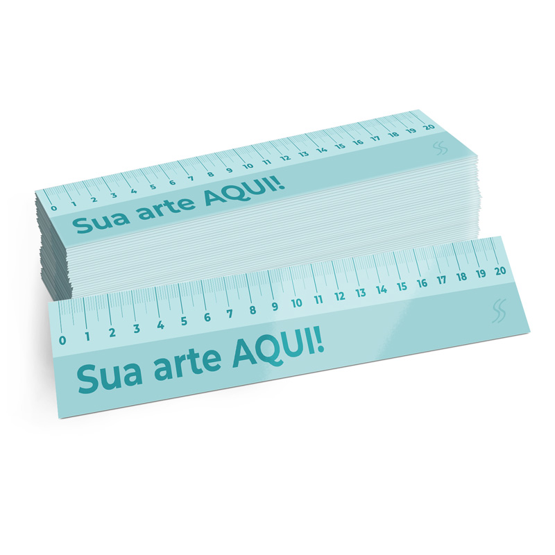 Régua de Papel Personalizada
