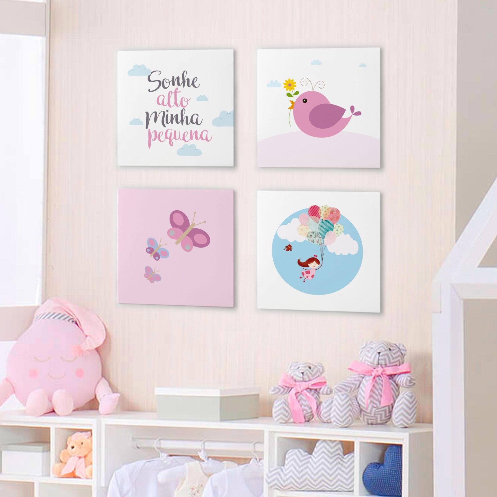 Quadros Quarto Bebê Pérola Baby