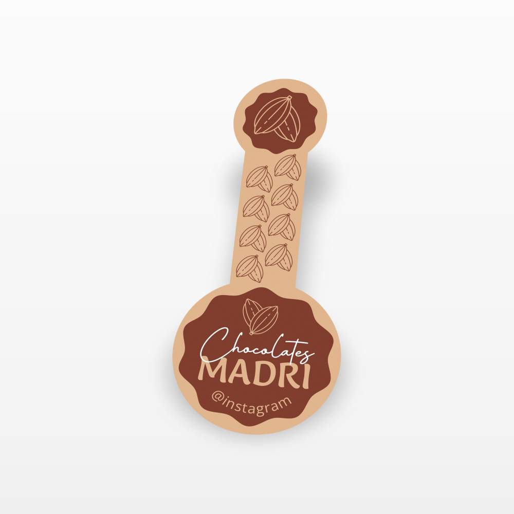 Adesivo Vinil Redondo Grande Pequeno Lacre - Gráfica Madri