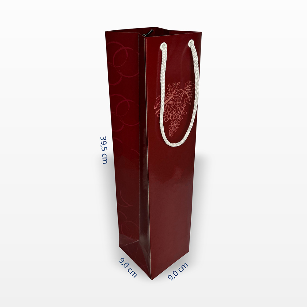 Sacola de Papel para Vinho - Gráfica Madri