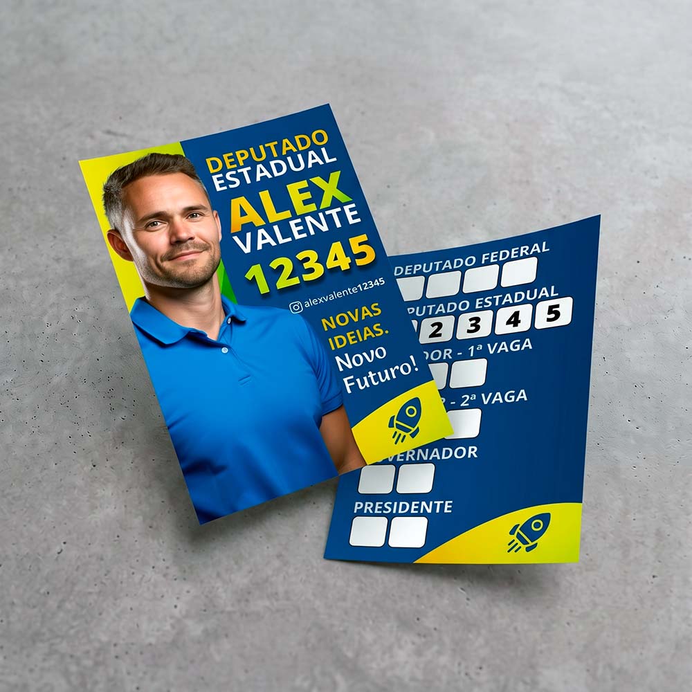 Colinha Eleições 2026 - Gráfica Madri