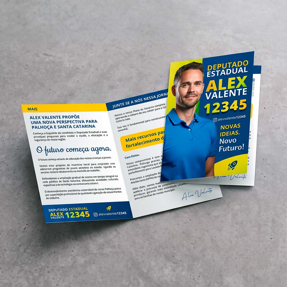 Jornal Eleitoral Eleições 2026 - Gráfica Madri