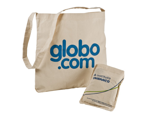 Eco bag alça transversal - H2M Brindes