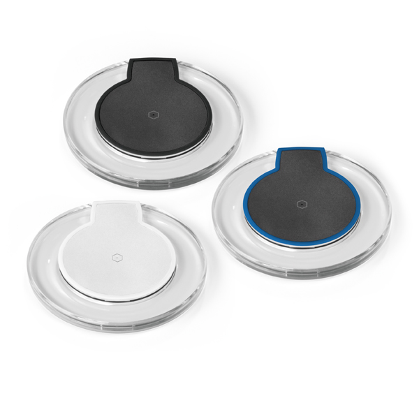 Carregador wireless em ABS - H2M Brindes