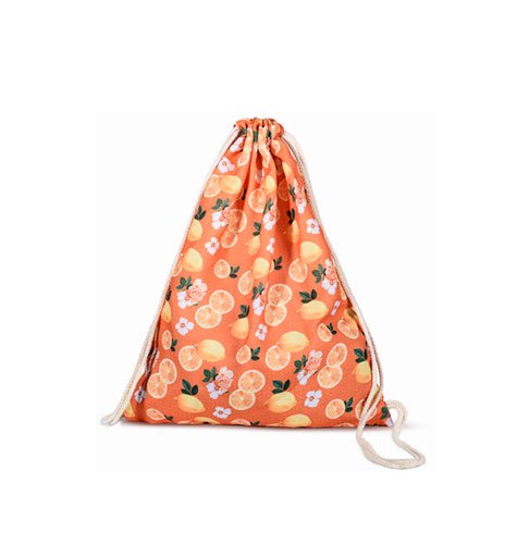 Mochila modelo saco, confeccionada em nylon - H2M Brindes