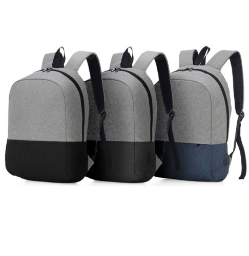 Mochila para notebook de até 16.5", formato 44cm x 28,5cm x 13cm, confeccionada em tecido poliéster