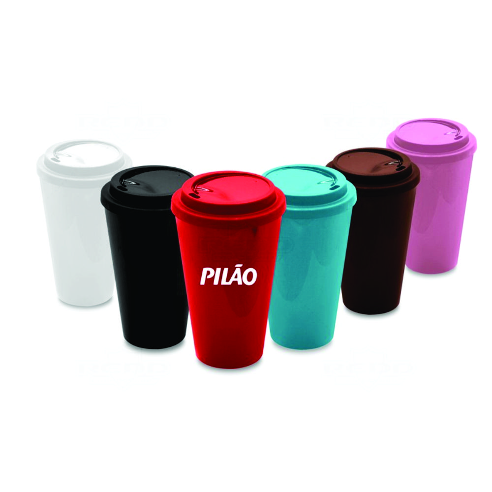 Copo de Café com Tampa Personalizado - Hakuna Matata Brindes