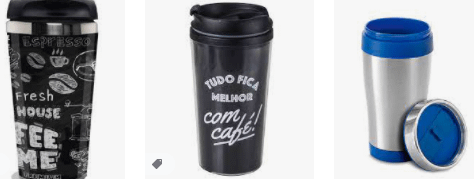 Copo para Café Térmico Personalizado - Hakuna Matata Brindes