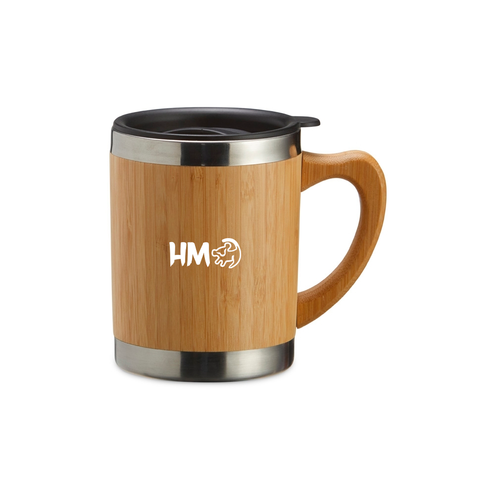 Caneca de Bambu 300ml Personalizada - Hakuna Matata Brindes