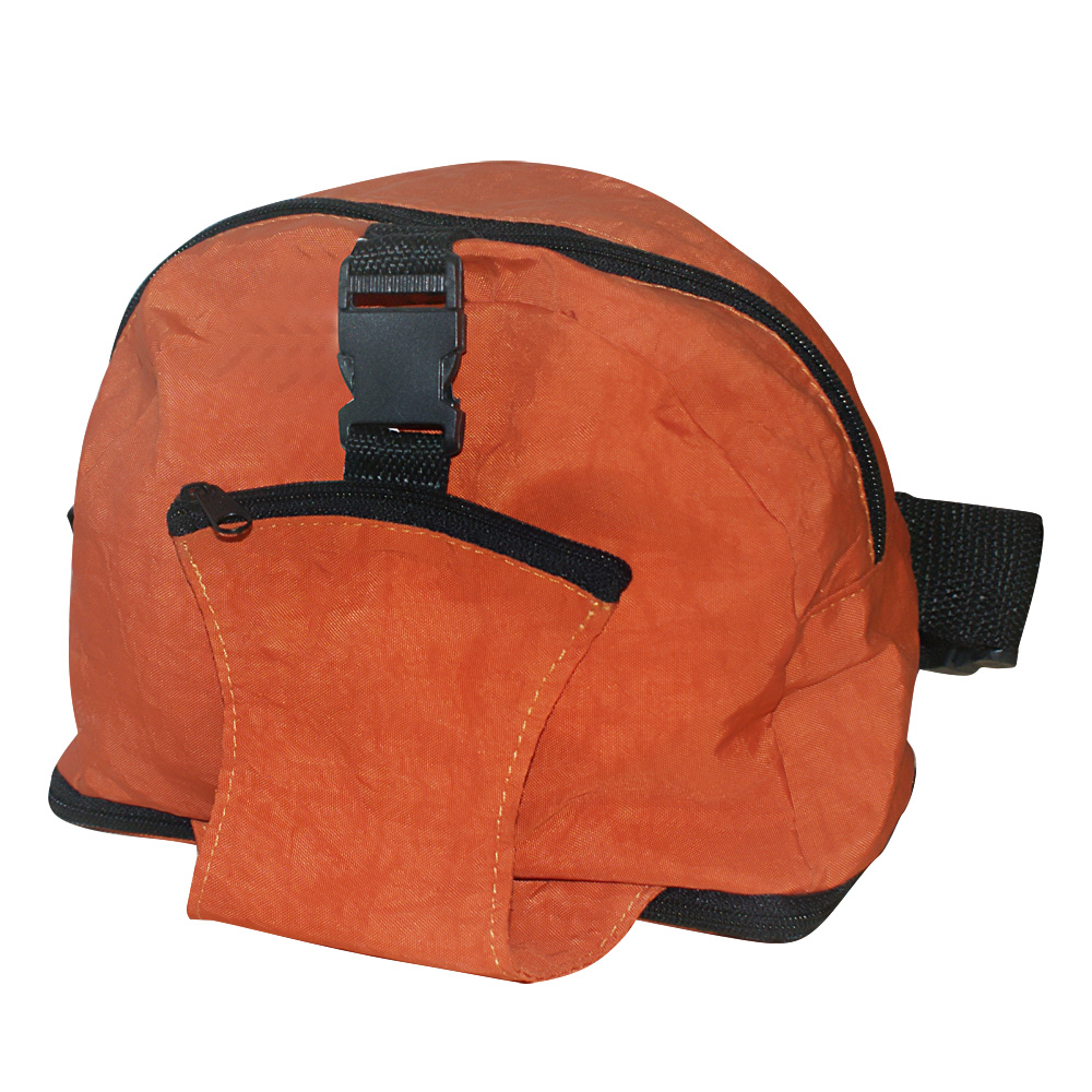 Pochete de Passeio, com Detalhe em Cordão - Nylon Amassado