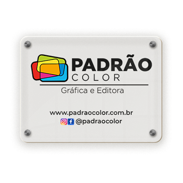 Impressão em Acrílico