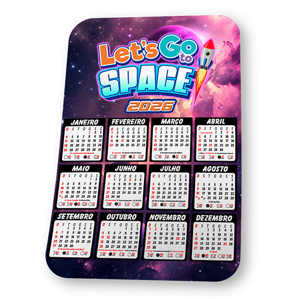 Calendário de Bolso