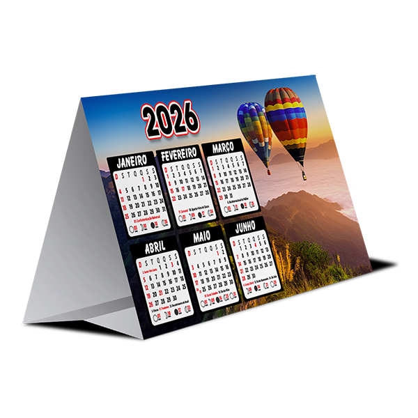 Calendário de Mesa