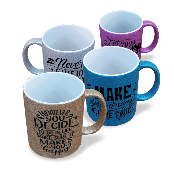 Caneca C/ Glitter